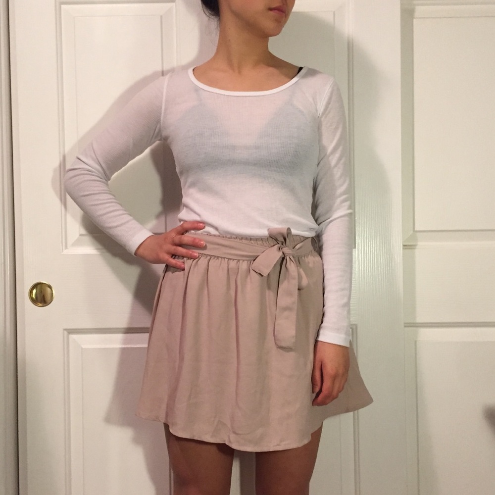 Blush Pink Skirt